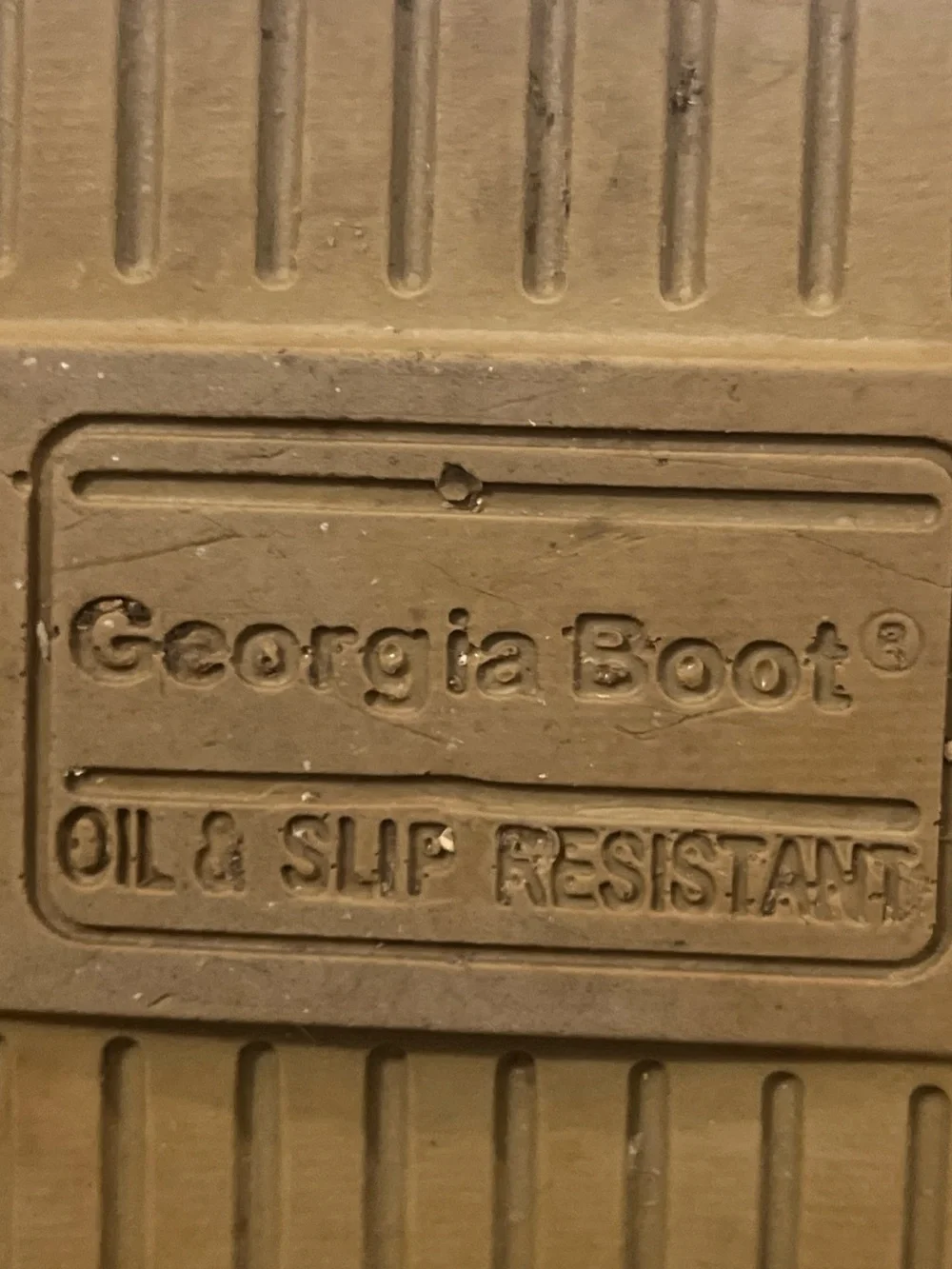 Georgia Boot Tan Leather Pull-On Work Boots